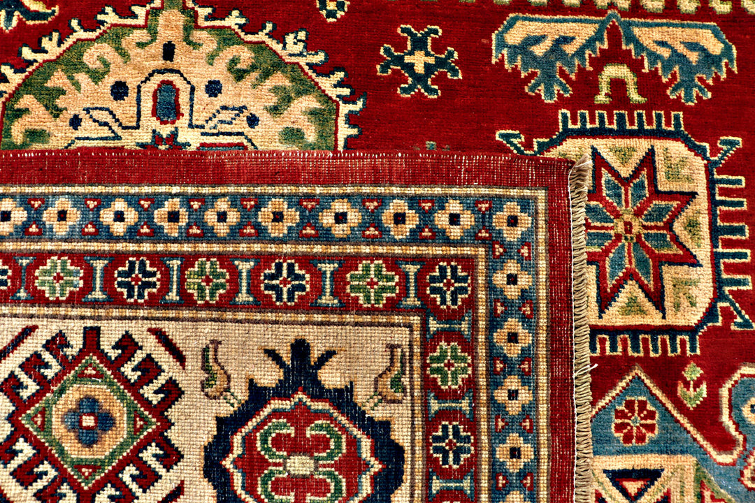 Firebrick Kazak 7' 9 x 9' 9 - No. 71062