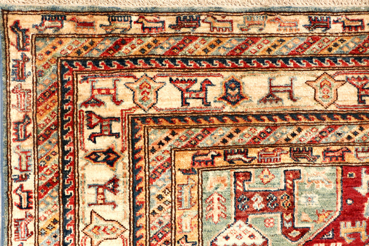 Firebrick Kazak 5' 9 x 7' 7 - No. 71072