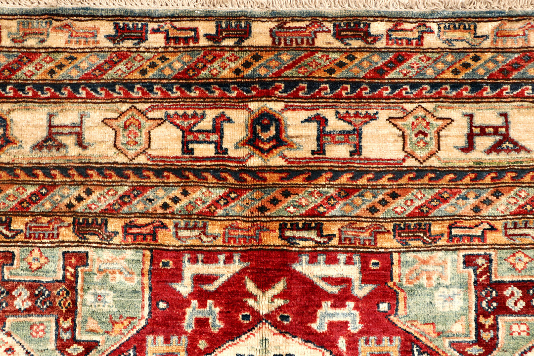 Firebrick Kazak 5' 9 x 7' 7 - No. 71072