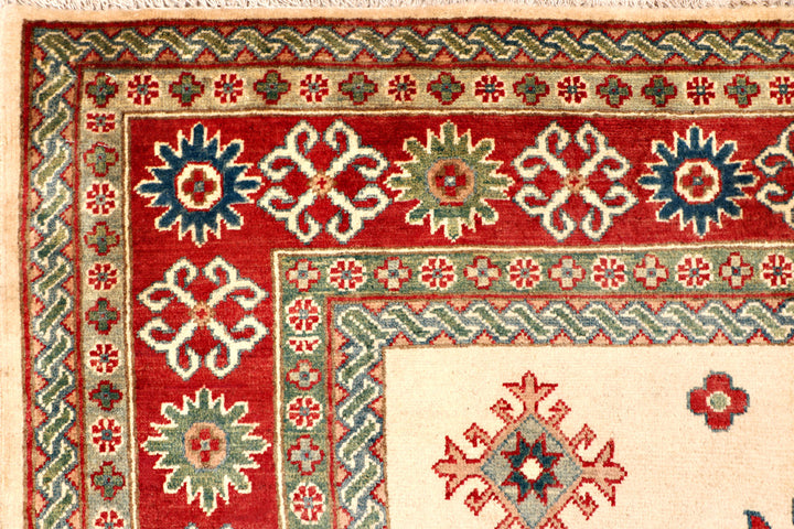 Blanched Almond Kazak 6' 6 x 9' 8 - No. 71081