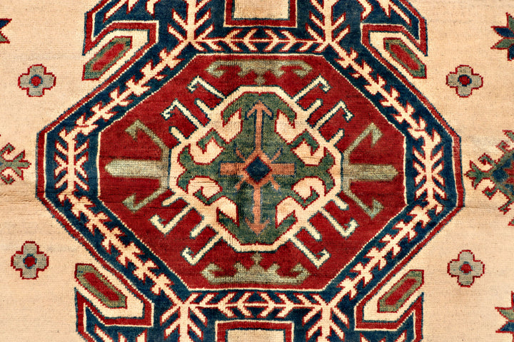 Blanched Almond Kazak 6' 6 x 9' 8 - No. 71081