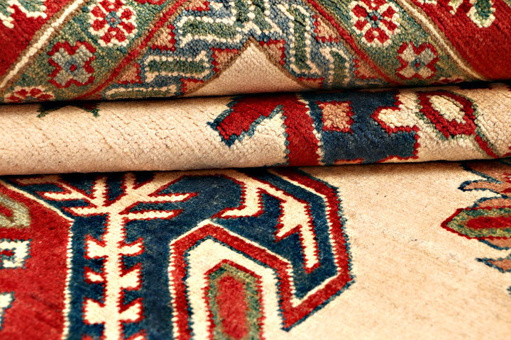 Blanched Almond Kazak 6' 6 x 9' 8 - No. 71081