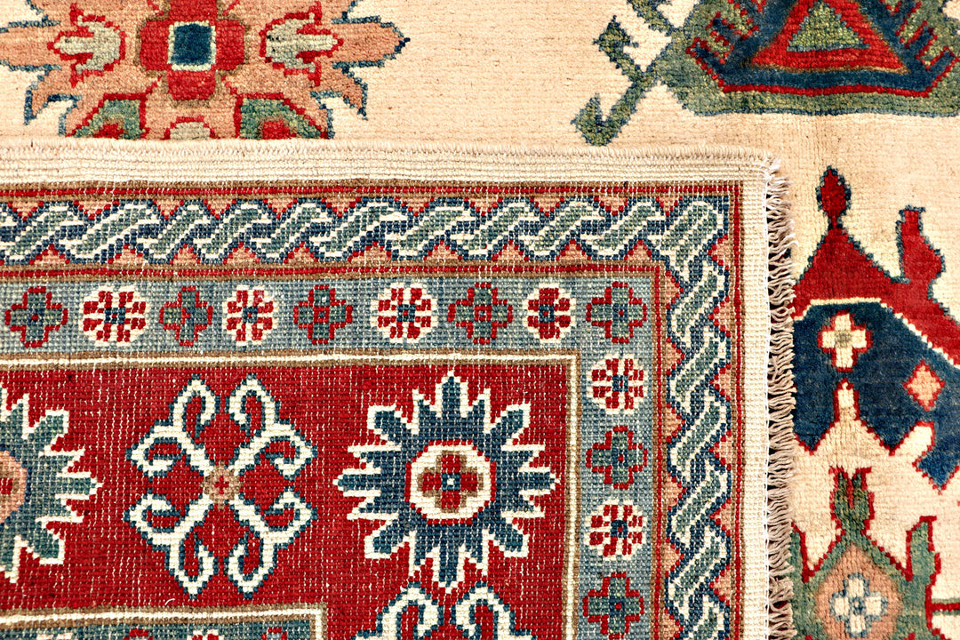 Blanched Almond Kazak 6' 6 x 9' 8 - No. 71081