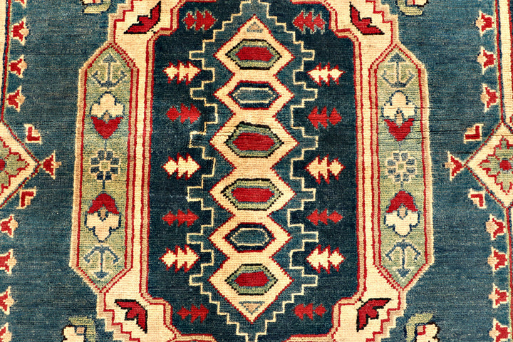 Cadet Blue Kazak 6' 8 x 9' 7 - No. 71082