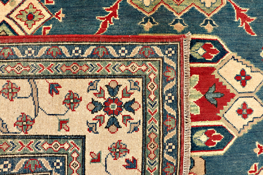 Cadet Blue Kazak 6' 8 x 9' 7 - No. 71082