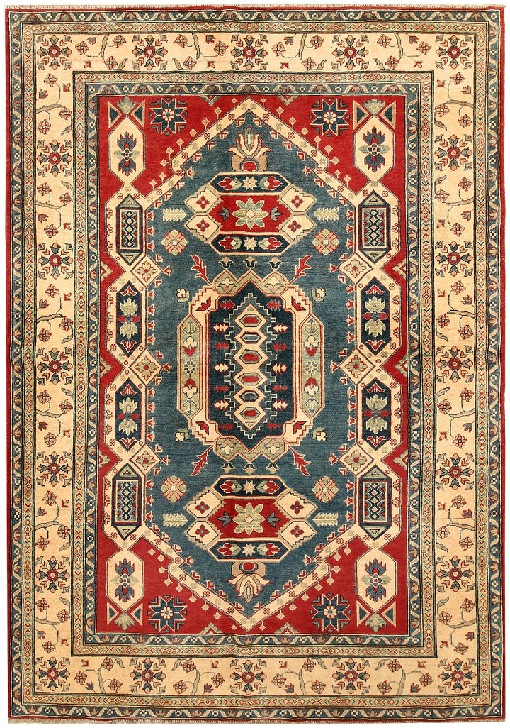 Cadet Blue Kazak 6' 8 x 9' 7 - No. 71082