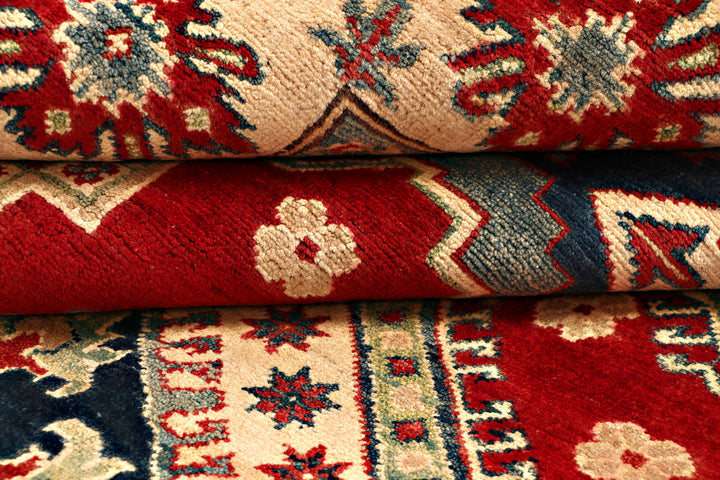 Firebrick Kazak 6' 9 x 9' 9 - No. 71084