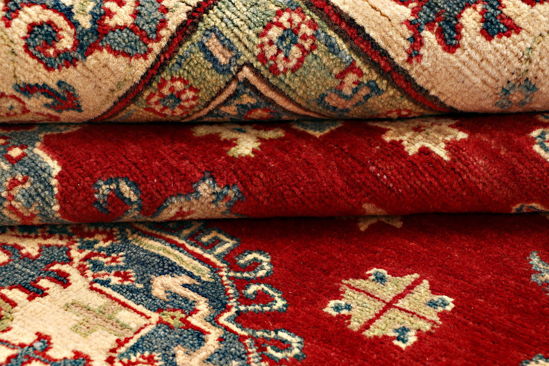 Firebrick Kazak 6' 6 x 9' 4 - No. 71086