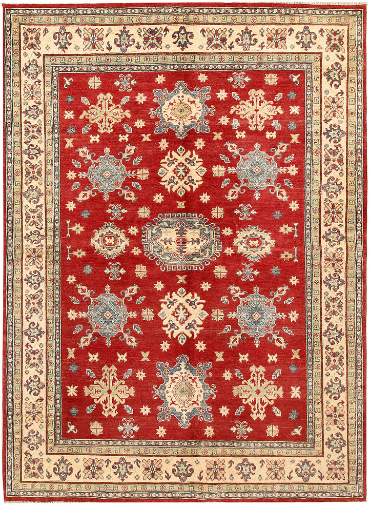 Firebrick Kazak 6' 6 x 9' 4 - No. 71086