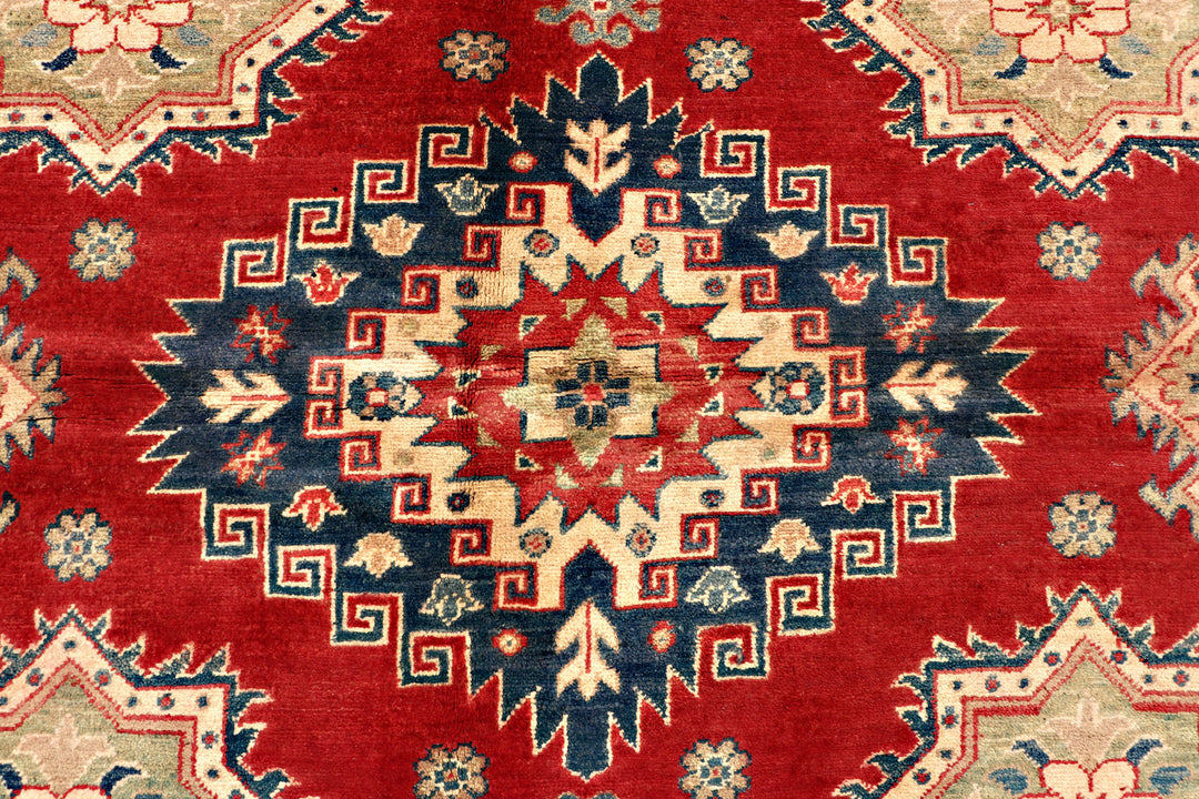 Firebrick Kazak 6' 9 x 9' 4 - No. 71087