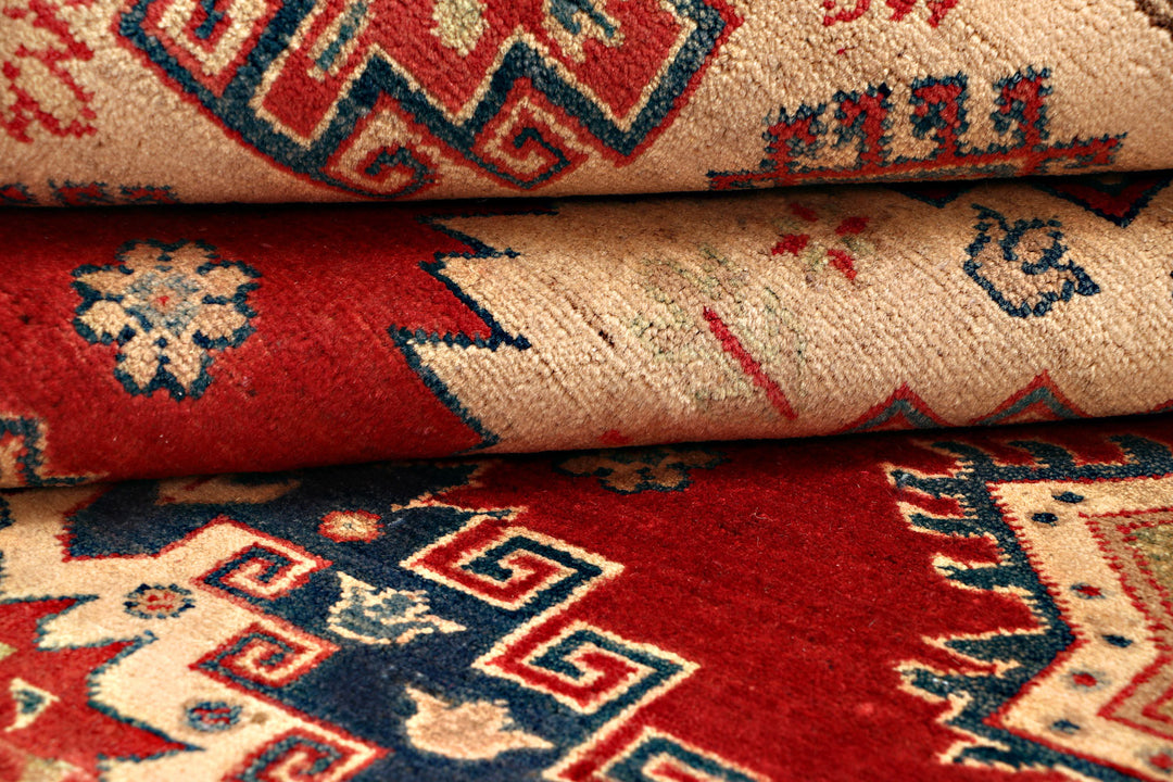 Firebrick Kazak 6' 9 x 9' 4 - No. 71087