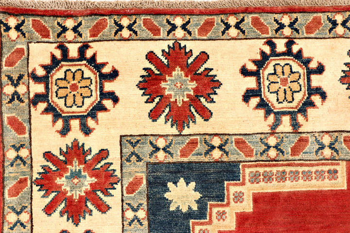 Firebrick Kazak 6' 6 x 9' 7 - No. 71090