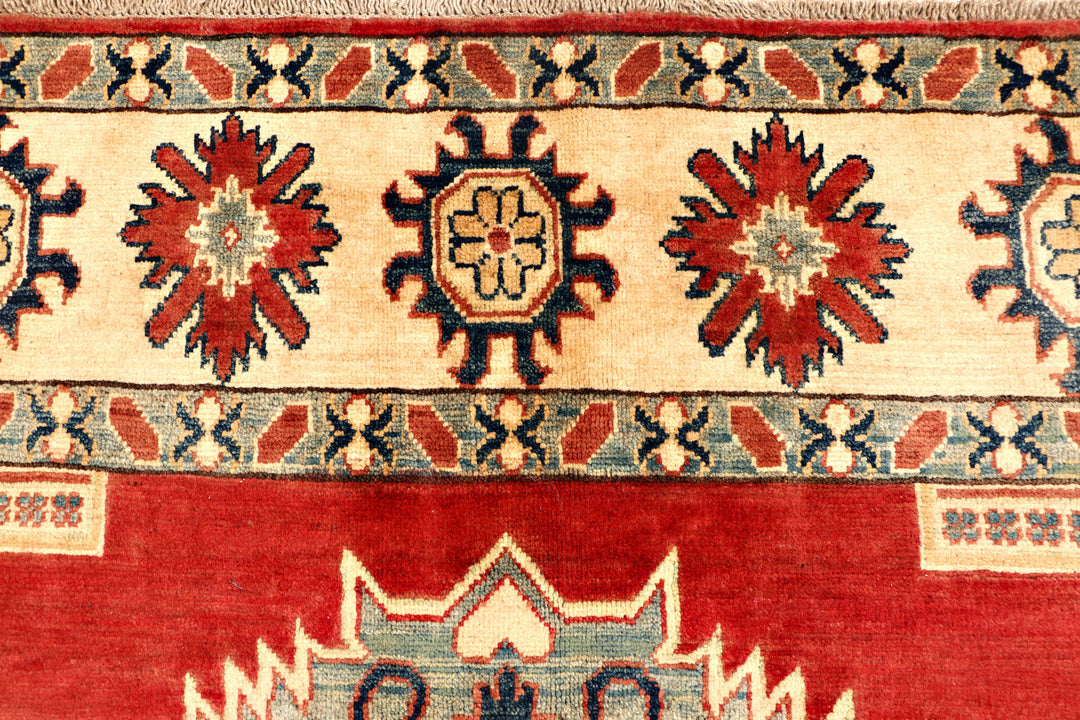 Firebrick Kazak 6' 6 x 9' 7 - No. 71090