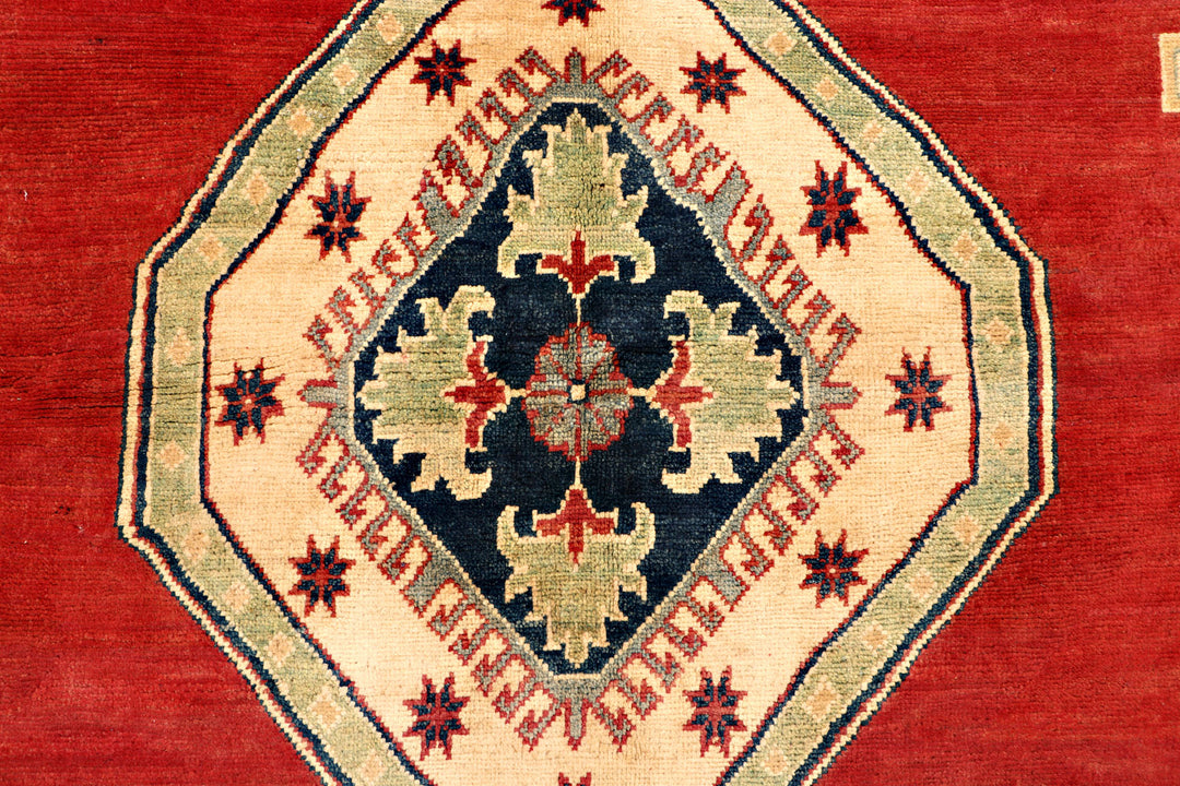 Firebrick Kazak 6' 6 x 9' 7 - No. 71090