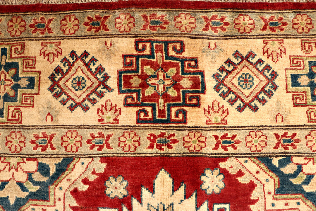 Firebrick Kazak 6' 8 x 9' 4 - No. 71092