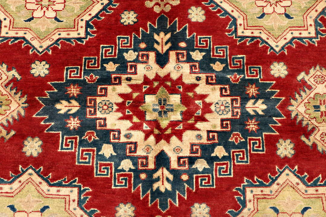 Firebrick Kazak 6' 8 x 9' 4 - No. 71092