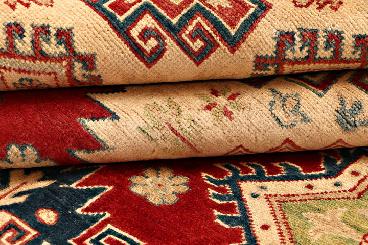 Firebrick Kazak 6' 8 x 9' 4 - No. 71092