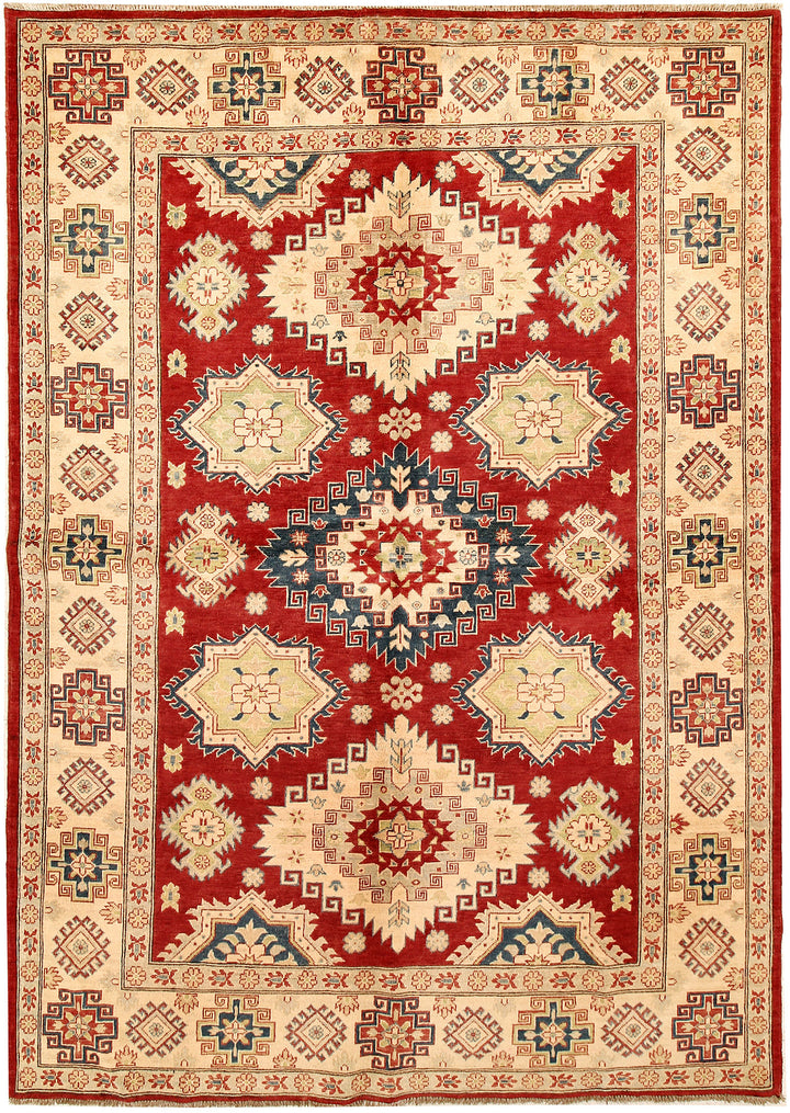 Firebrick Kazak 6' 8 x 9' 4 - No. 71092