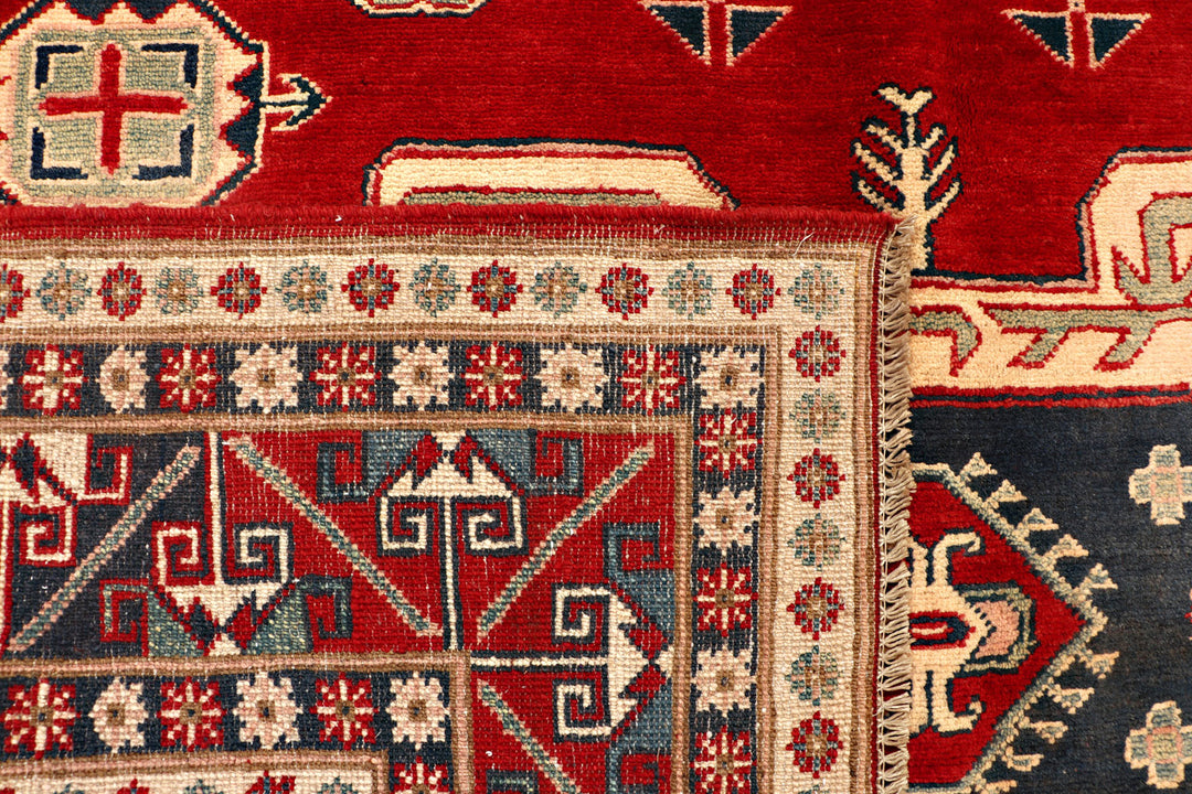 Firebrick Kazak 6' 8 x 9' 6 - No. 71094