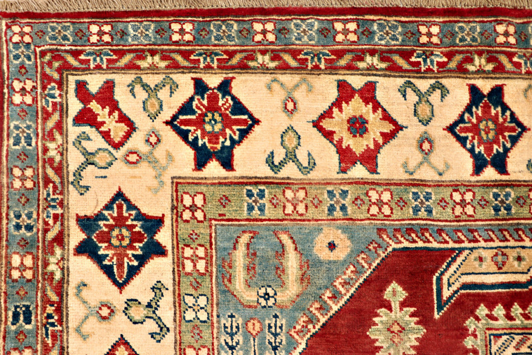 Firebrick Kazak 6' x 9' 1 - No. 71096