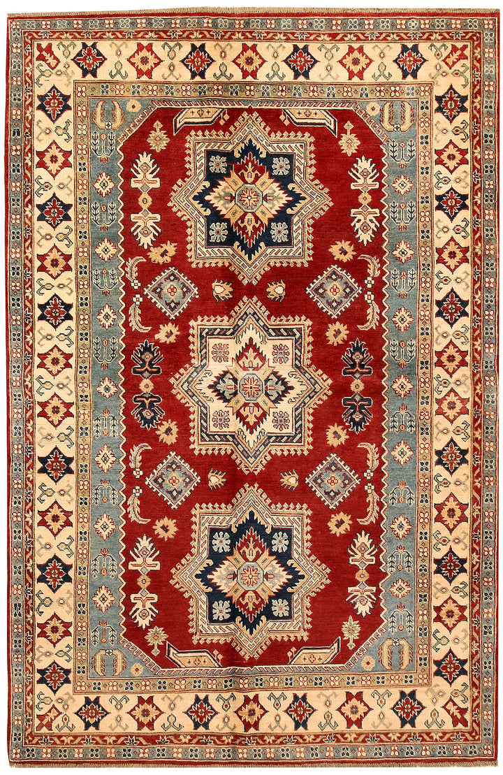 Firebrick Kazak 6' x 9' 1 - No. 71096