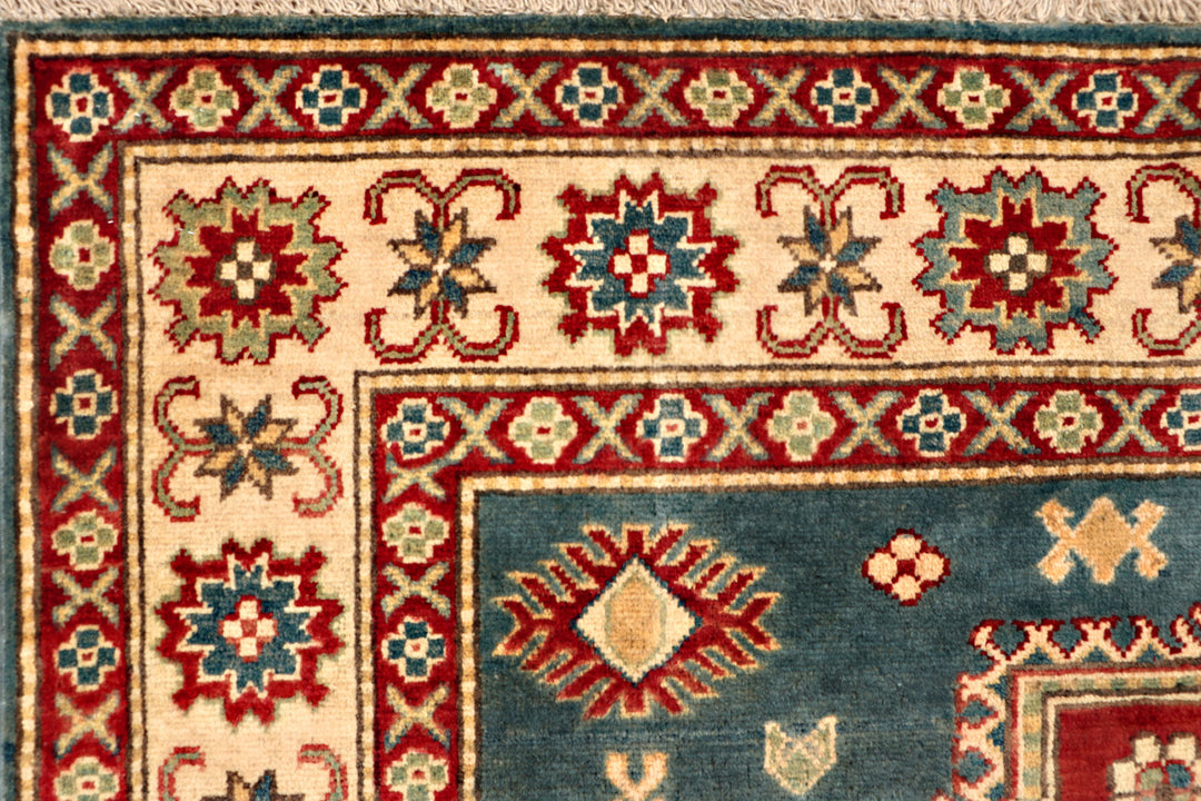 Cadet Blue Kazak 5' 9 x 7' 10 - No. 71105