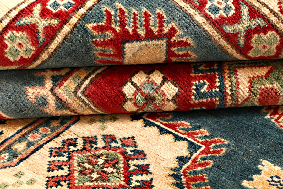 Cadet Blue Kazak 5' 9 x 7' 10 - No. 71105