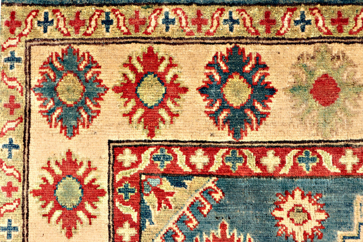 Cadet Blue Kazak 4' 8 x 6' 8 - No. 71124