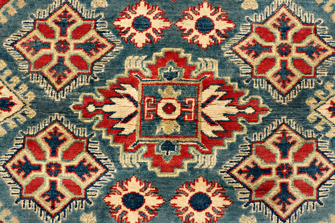 Cadet Blue Kazak 4' 8 x 6' 8 - No. 71124