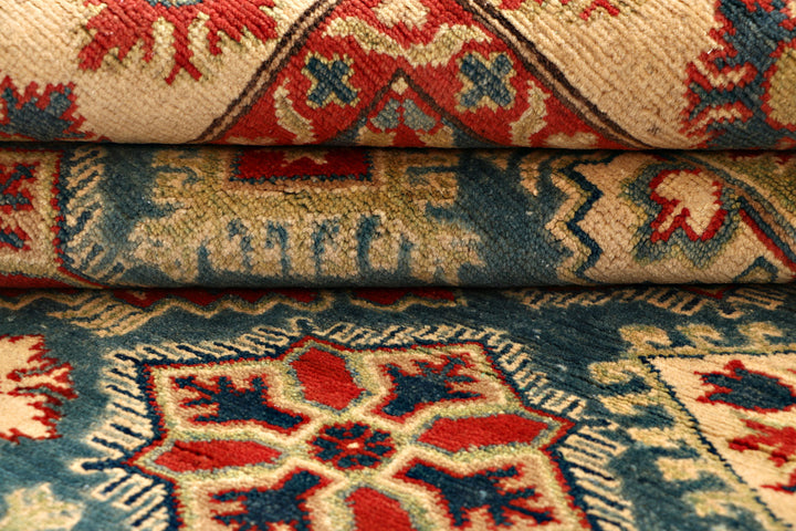 Cadet Blue Kazak 4' 8 x 6' 8 - No. 71124