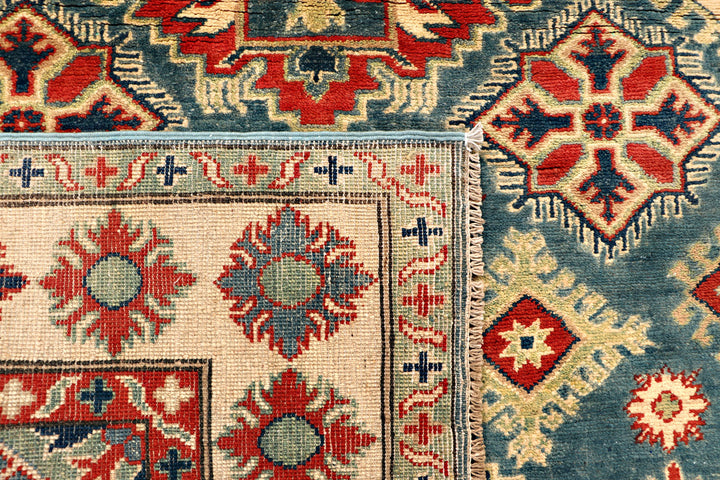 Cadet Blue Kazak 4' 8 x 6' 8 - No. 71124