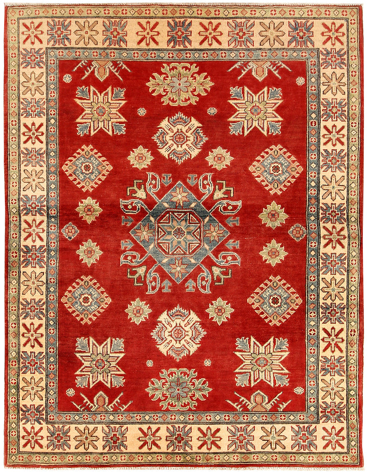 Firebrick Kazak 4' 11 x 6' 6 - No. 71127