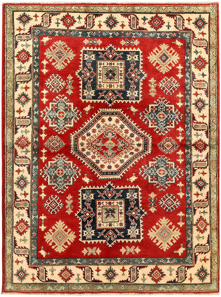 Firebrick Kazak 5' x 6' 11 - No. 71129