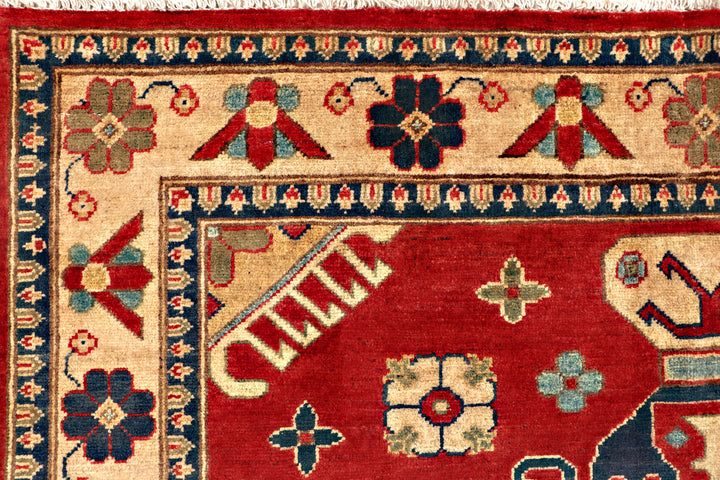 Firebrick Kazak 4' 11 x 6' 9 - No. 71130