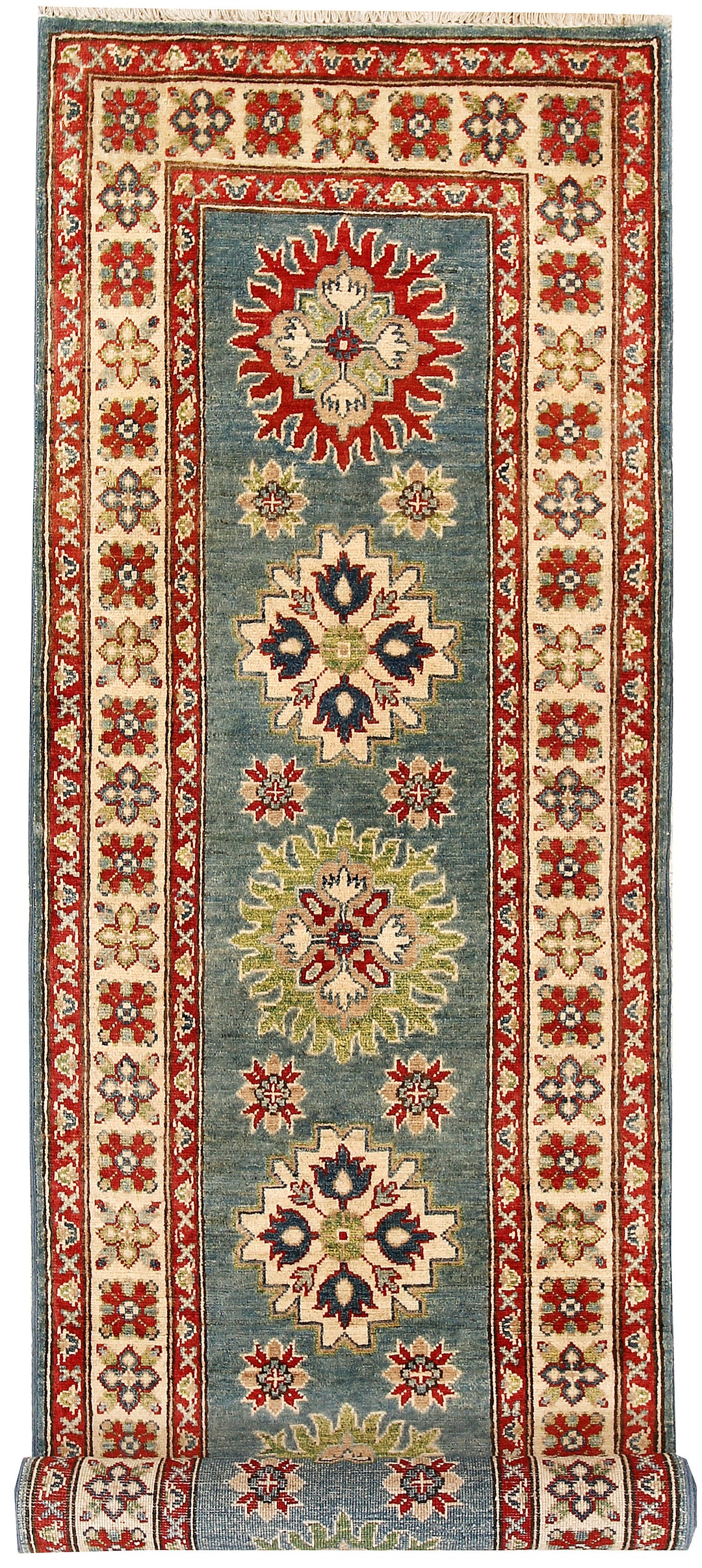 Cadet Blue Kazak 2' 7 x 9' 9 - No. 71163