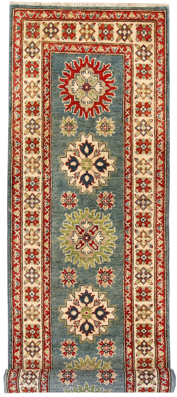 Cadet Blue Kazak 2' 7 x 9' 9 - No. 71163