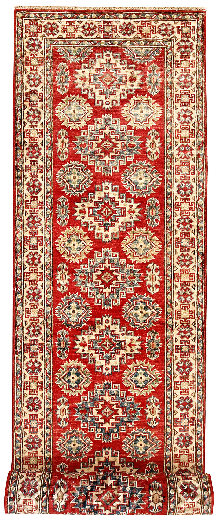 Firebrick Kazak 2' 7 x 12' 8 - No. 71172