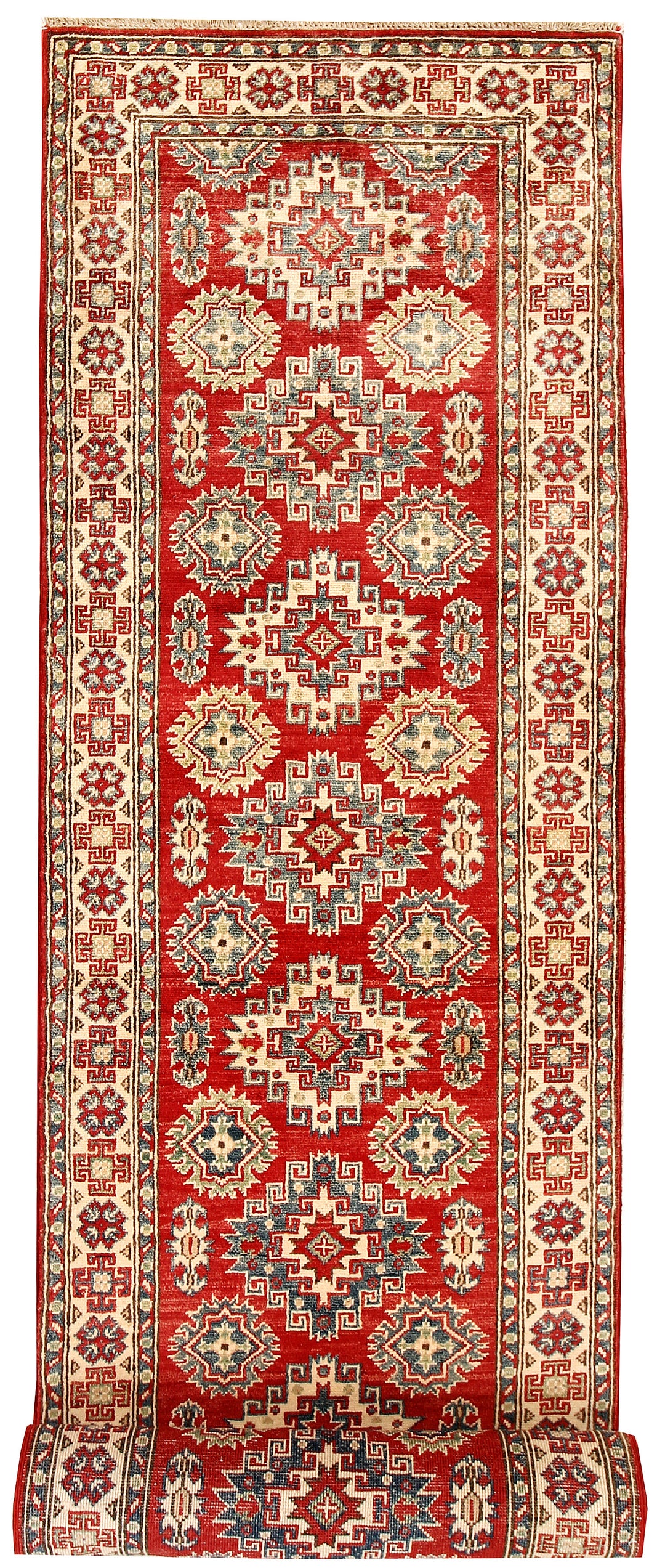 Firebrick Kazak 2' 7 x 12' 8 - No. 71172