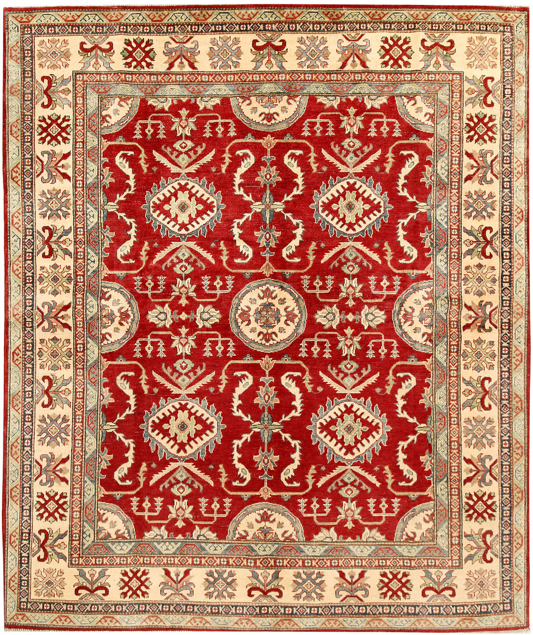 Firebrick Kazak 8'  x" 10' " - No. QA93830