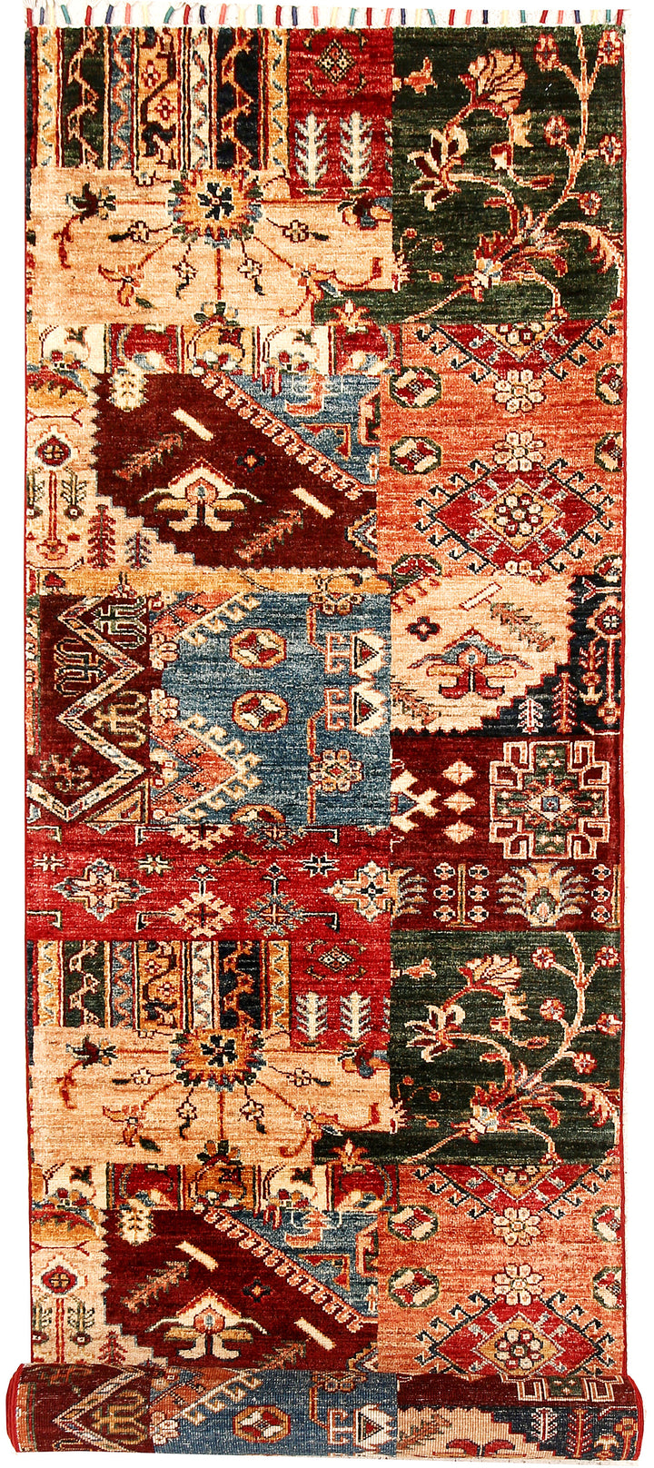 Multi Colored Kazak 2'  8" x 9'  6" - No. QA42317