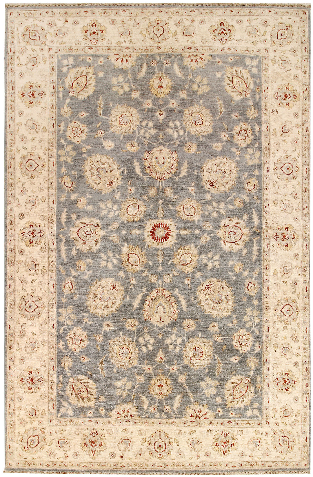 Dark Grey Ziegler 6' 4 x 9' 8 - No. 71193