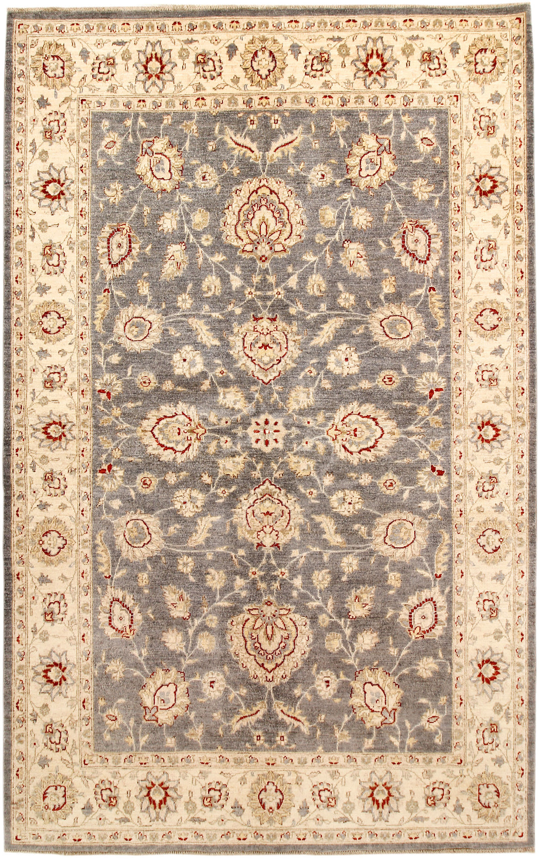 Grey Ziegler 6' 6 x 9' 10 - No. 71202