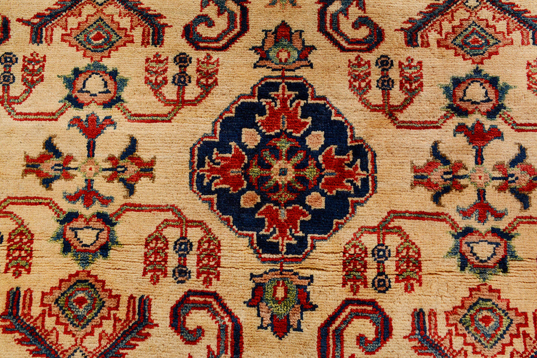 Blanched Almond Kazak 4' 11 x 6' 4 - No. 71217