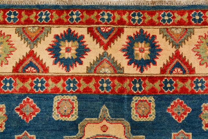 Cadet Blue Kazak 4' 11 x 6' 11 - No. 71219