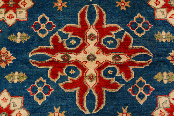 Cadet Blue Kazak 4' 11 x 6' 11 - No. 71219