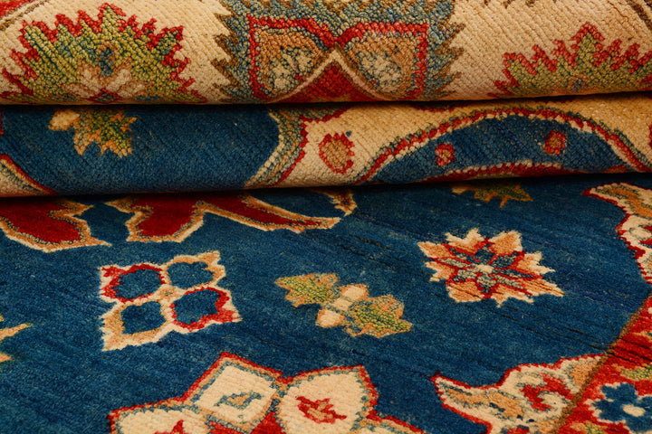 Cadet Blue Kazak 4' 11 x 6' 11 - No. 71219