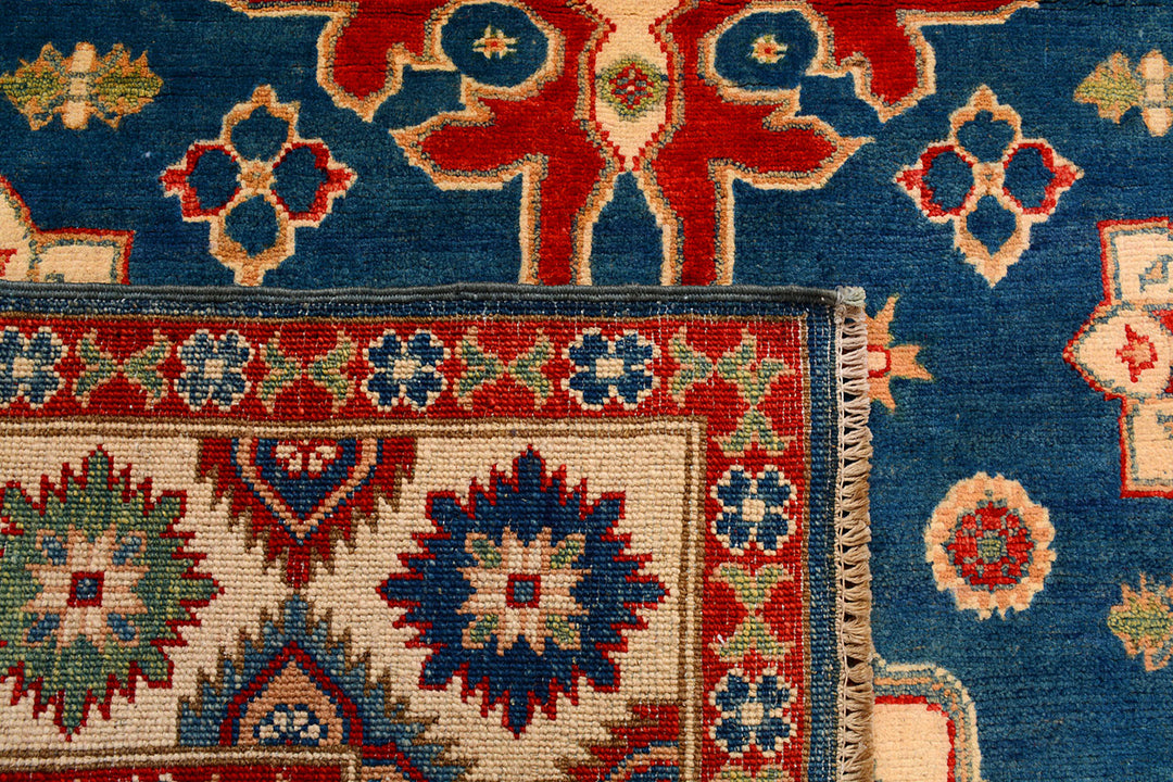 Cadet Blue Kazak 4' 11 x 6' 11 - No. 71219