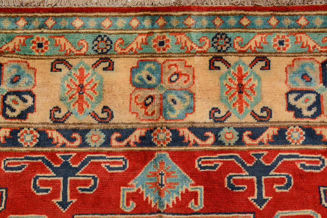 Firebrick Kazak 4' 11 x 6' 2 - No. 71224