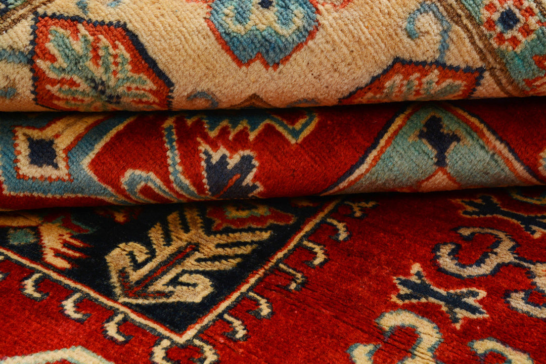 Firebrick Kazak 4' 11 x 6' 2 - No. 71224