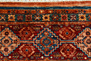 Multi Colored Kazak 4' 10 x 6' 8 - No. 71230